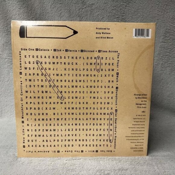 Blind Melon Soup LP ~ Exclusive Colored Vinyl (Orange) ~ New/Sealed! - Picture 2 of 2